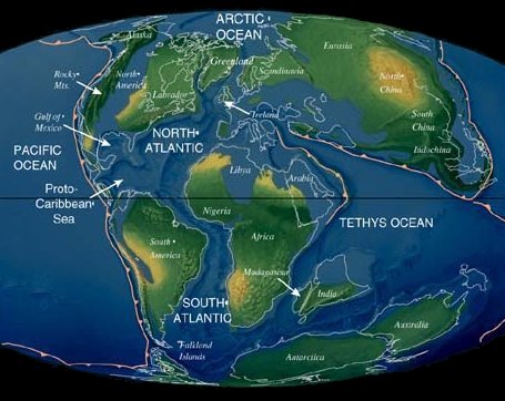 early cretaceous paleomap.jpg (45634 bytes)